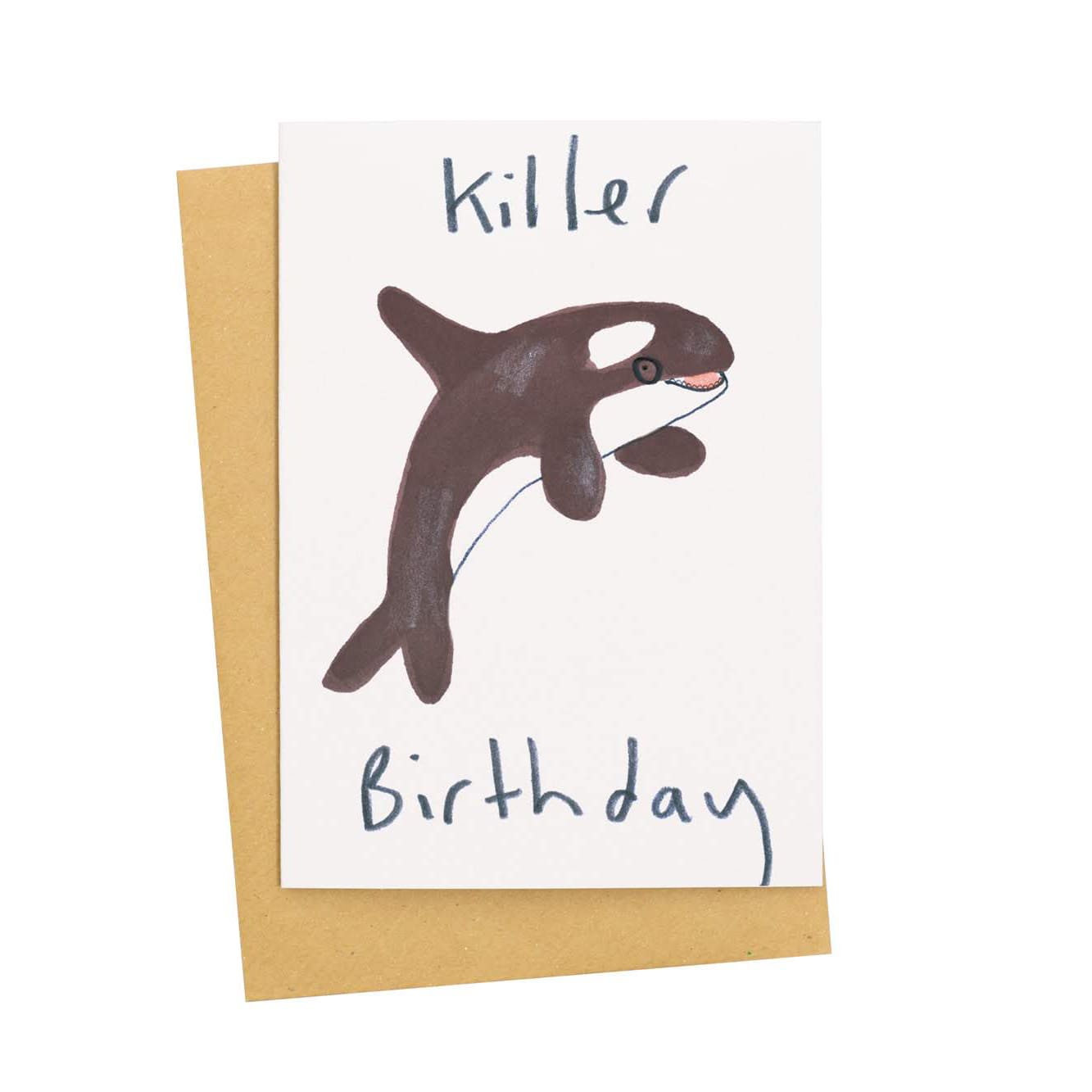 Killer Birthday Card - Jo Clark Design