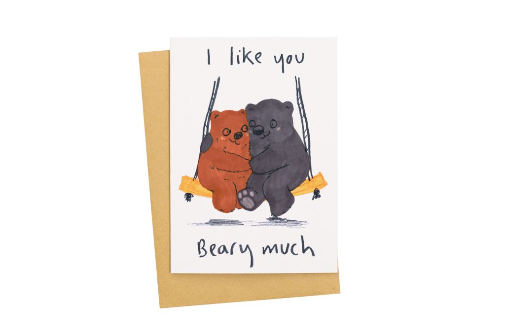 I like you card