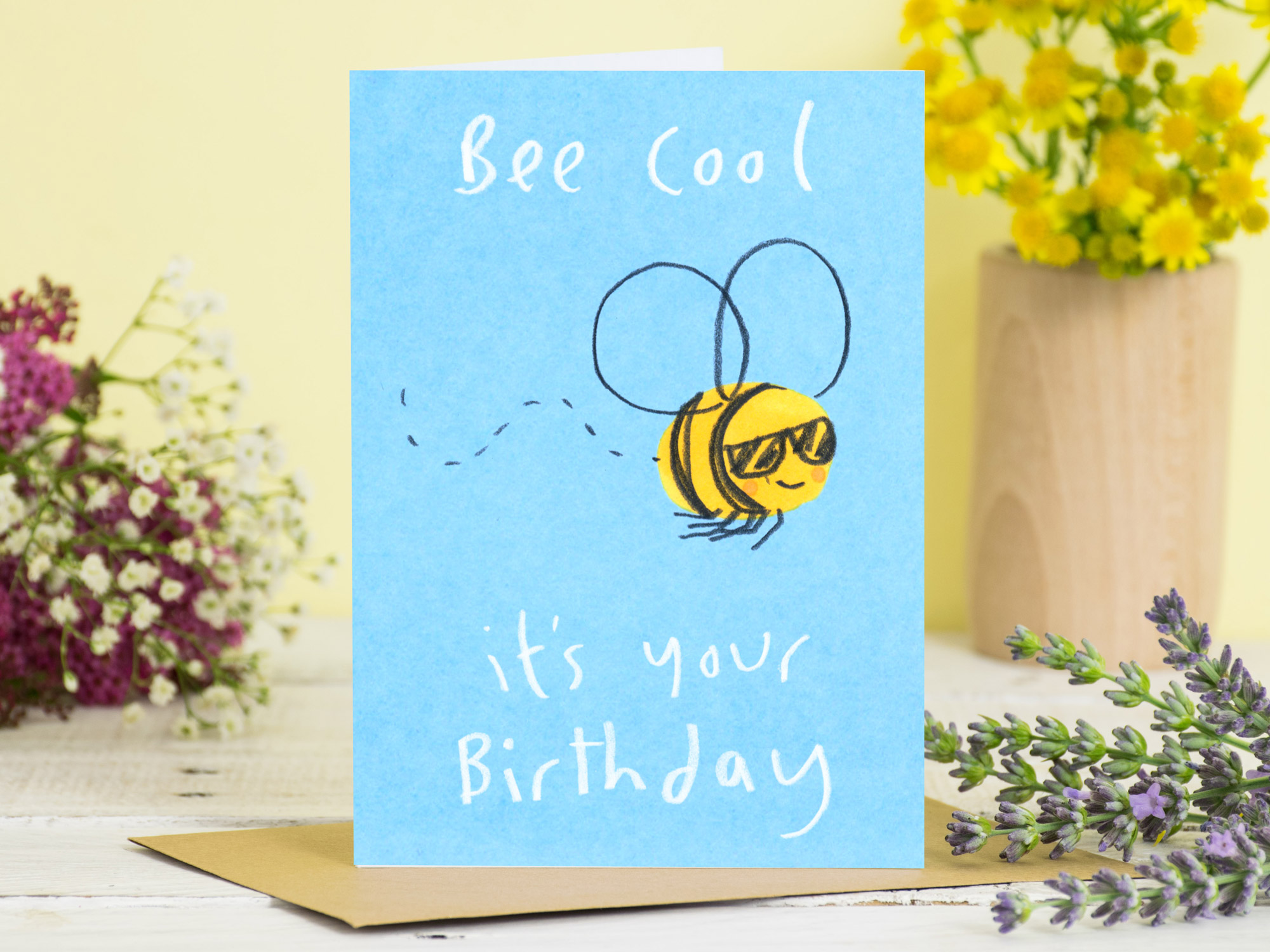 Bee Cool It&rsquo;s Your Birthday - Jo Clark Design