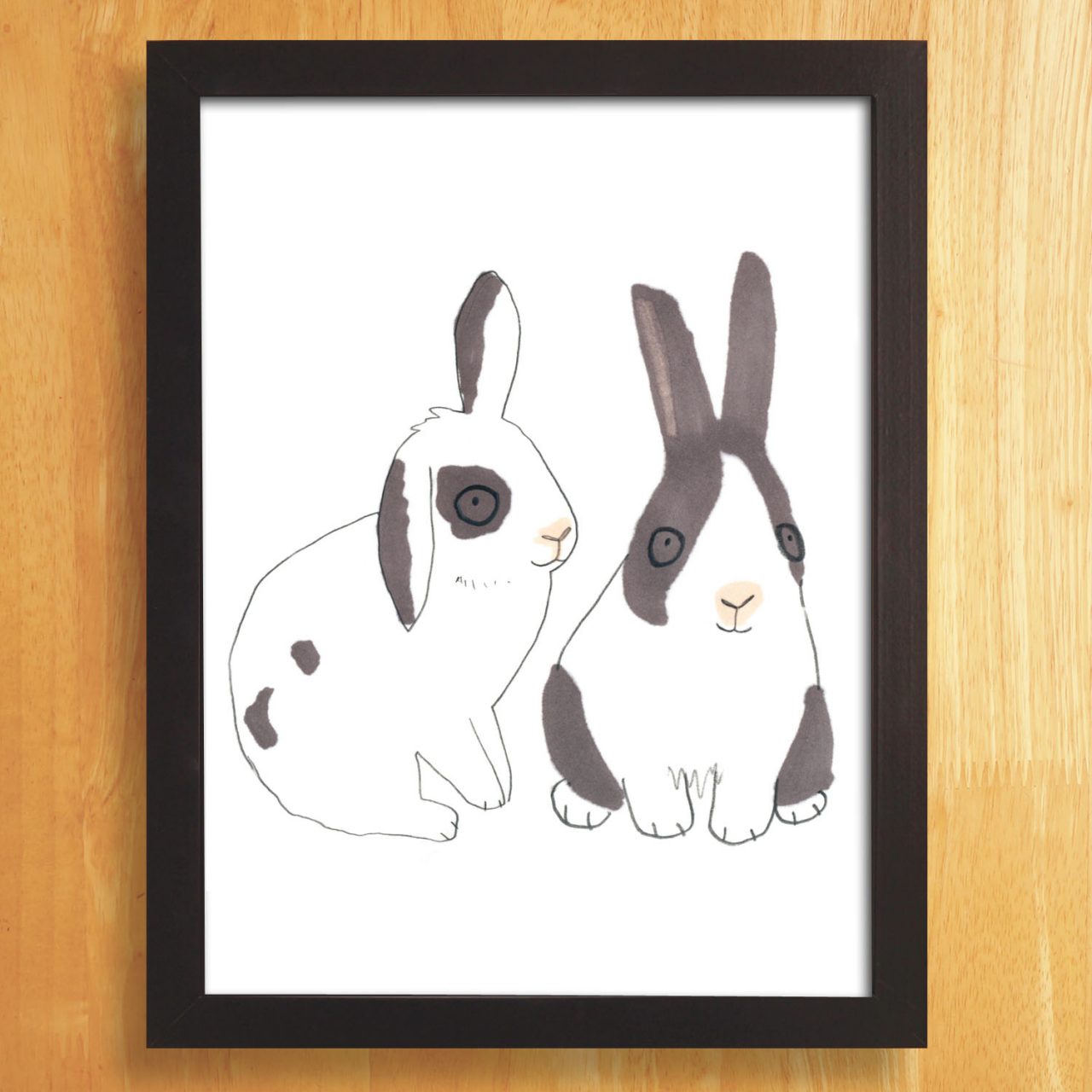 rabbit print